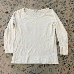 James perse light sweatshirt